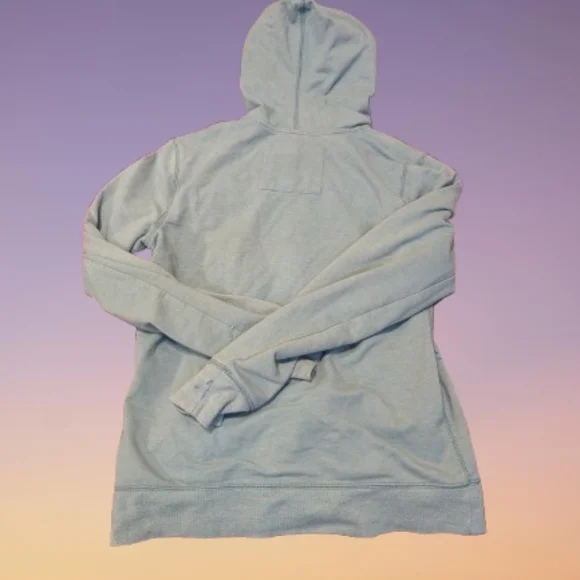 Sonoma Zip-Up Hoodie Hummingbird Floral Sage Green Blue Spring Athleisure - Picture 2 of 8